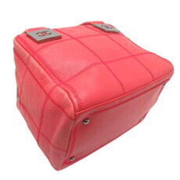 Chanel Chocobar Handbag Leather Pink - Picture 3 of 7